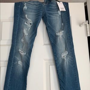 Size 9 Destructed jeans